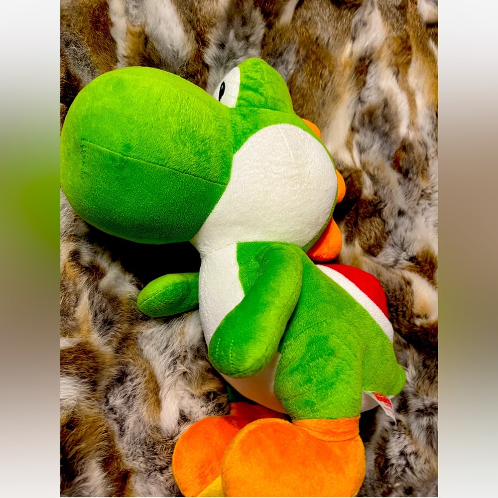 NWOT YOSHI (Super Mario Bros.) Large Plush